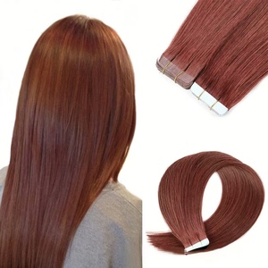 Extensioni per capelli biondi europei di alta qualità 2026, a doppia trama, invisibili, con nastro in PU, extension a nastro invisibili in capelli umani vergini - Product Image 4