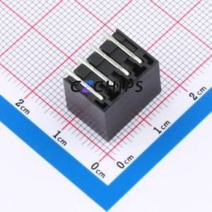 MX15EDGRHC-3.5-2*04P-BK01-Cu-A Plug-in Terminal Block Bent Lead Through Hole,P=3.5mm Board-to-Board / Socket - Closed 2x4P 3.5mm - Product Image 2