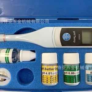 เครื่องวัดค่า pH แบบพกพา ASONE รุ่น AS600 พร้อมเซ็นเซอร์วัดอุณหภูมิและสารบัฟเฟอร์สำหรับใช้ในห้องปฏิบัติการ - Product Image 2