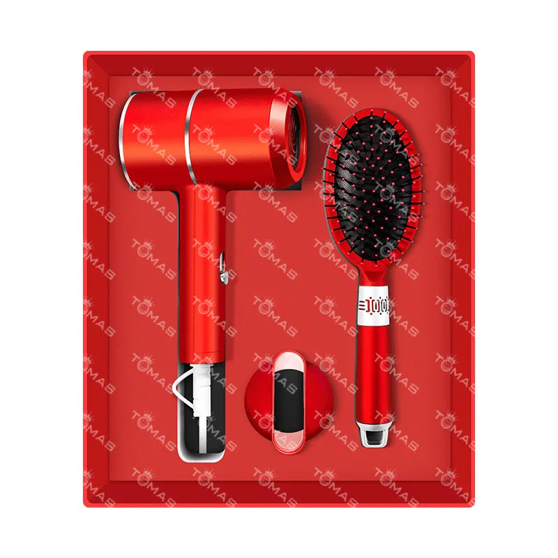 Hair Blower Dryer And, Air Cushion Comb Advertising New Product Ideas 2024 Corporate Gift Custom Logo Cheap Gift Set For Women/