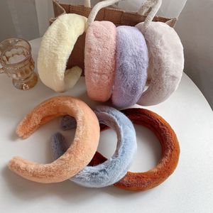 Tschick-diademas de felpa de colores para mujer y niña, bandanas suaves encantadoras para el pelo, accesorios para el cabello para mujer - Product Image 2