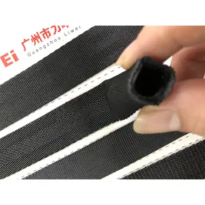 Web banda Durable 1 pulgada reflectante Tubular correas de nylon para la bolsa de la correa colgador de poliéster 25mm nylon tubular hueco correas
