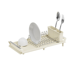 Égouttoir télescopique compact modèle L pliable pour évier de cuisine - Product Image 1