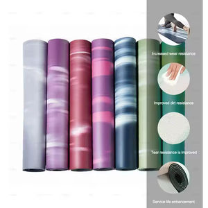 Tapete de Yoga Antideslizante para Ejercicio en Casa, Viajes y Fitness, con Diseño Impreso, Accesorios para Pilates - Product Image 1
