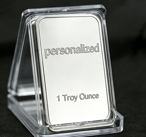 Set di Presentazione per Moneta Commemorativa Rettangolare da 1 Oncia, Splendida Barra Luminosa Placcata Argento con Finitura a Specchio - Product Image 3