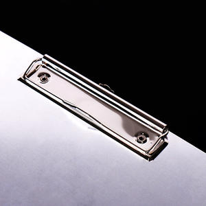 Presse-papiers de réunion de bureau en alliage d'aluminium avec logo personnalisé A4 - Product Image 4