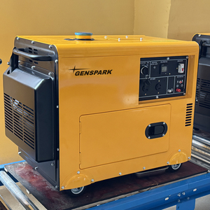 Máy phát điện diesel di động, chất lượng cao, công suất 8kw/10kva, 3kw, 5kw/5kva, 6kw, 10kw, 12kw, 15kw, hoạt động êm ái - Product Image 1