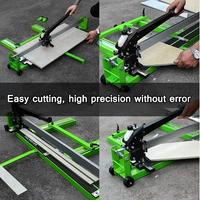 Vente en gros coupe-carreaux professionnel manuel outil à main machine céramique simple rail coupe sol carrelage