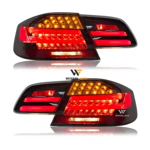 Peças de carro para BMW Série 3 E92 E93 M3 335i Conjunto de luzes traseiras 2008-2013 modificadas LED Luzes de sinalização traseira por XWF