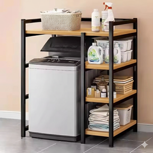 ชั้นเก็บของอเนกประสงค์แบบตั้งพื้นสำหรับระเบียงห้องน้ำรุ่นดีลักซ์ - Product Image 3