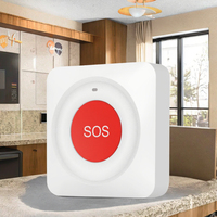 Zigbee Tuya WiFi Smart SOS bouton sans fil soignant téléavertisseur avec émetteur d'alerte téléphonique bouton d'appel d'urgence pour les enfants âgés