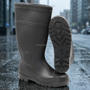 PVC Steel Toe CE Certified Safety <b>Boots</b> - Product Image 3