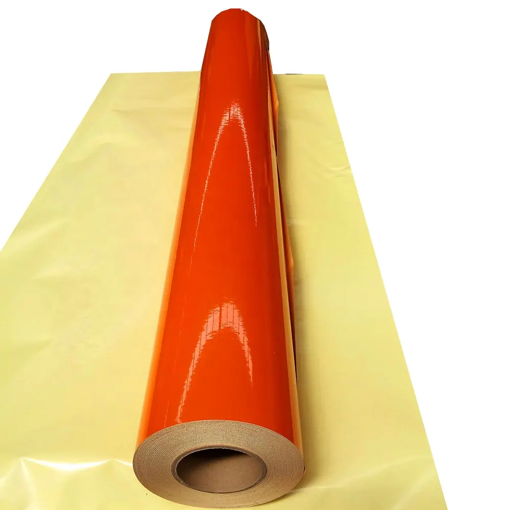 Adesivo de vinil reflexivo grau de fundação, adesivo de segurança, 1 rolo, tamanho a4, pvc personalizado, animal de estimação, 1.24m x 45.7m