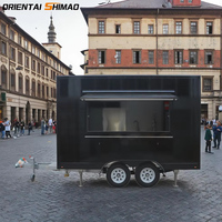 Camion d'aliments chinois multifonctionnel, avec générateur électrique, machine pour yaourt glacée, 1 pièce