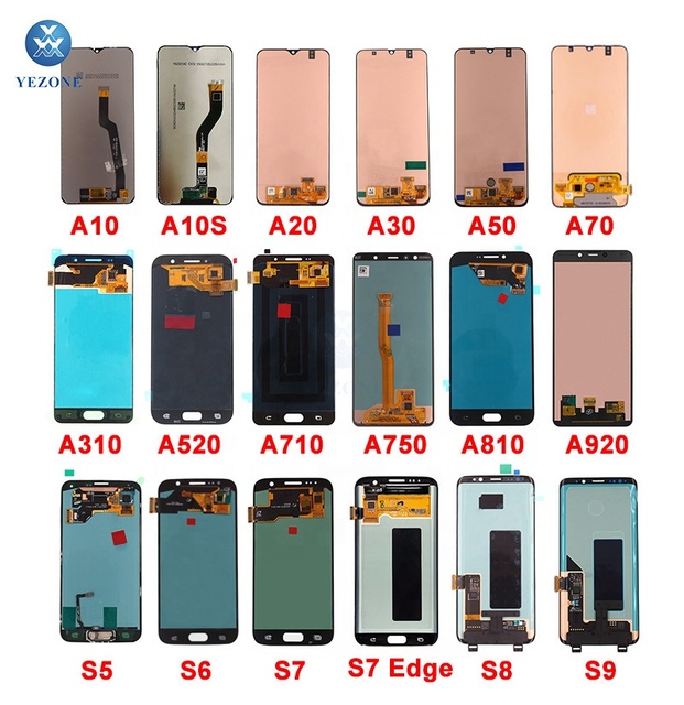 Wholesale Incell for Samsung J7 Pro Screen Display Original for Samsung Galaxy J3 J4 J5 J6 J8 Lcd With Frame for Samsung