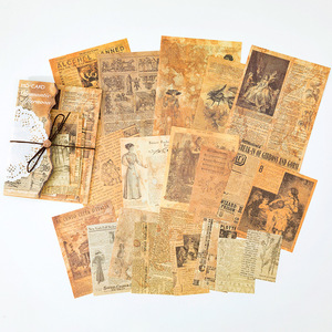 Hàng Mới Về Trang Trí Báo Cổ Điển Dán Album Nhật Ký Cho Nhật Ký Ảnh Alum Notebook - Product Image 5