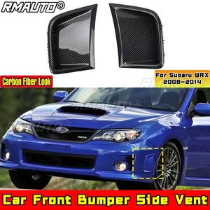 Pour Subaru WRX 2008-2014 : Kit Carrosserie, Cache-Grilles d'Aération Latéraux pour Pare-chocs Avant, Accessoires Auto - Product Image 1