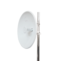 QTECH QT-5158-30 2.4GHz 5.8GHz 33dBi Double polarisation 5.5 Beamwidth Extérieur 3 pieds 600mm 32dB Communication VSWR 1.5 WiFi 2x