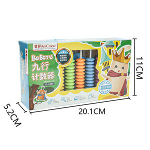 Support de boulier avec aides pédagogiques additives en plastique à 9 lignes pour l'enseignement primaire pour les cours de <span class=keywords><strong>mathématiques</strong></span> - Product Image 5