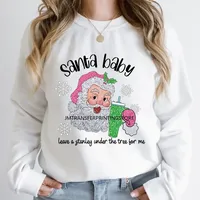 À la mode Faux Fil Crochet Joie Amour Jésus Noël Chrétien Fer sur DTF Transferts Lavables Autocollants Prêt à Presser pour Textiles