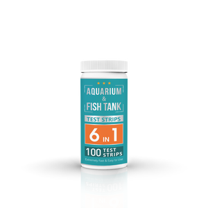 6 방법 수족관 테스트 스트립 100 카운트-쉽게 테스트 소금/신선한 물 물고기 탱크 - Product Image 4