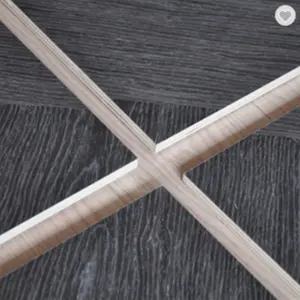 格陵兰新设计手工制作黑橡木单板面板尺寸250x 125 cm餐桌单板DIY家具天然门材料