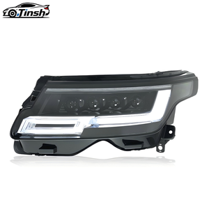 Conjunto de Faros Delanteros para Range Rover Vogue 2010-2017, Actualizados al Estilo 2024, 50W, Material de PC, LED Matrix, Proyector DRL - Product Image 1