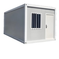 Maison préfabriquée extensible de 10 pieds/20 pieds, villa moderne de luxe, maison conteneur avec design intérieur entièrement meublé