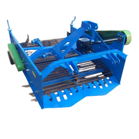 Récolteuse de tubercules souterraine entièrement automatique à vibration de chaîne haute efficacité pour la séparation du sol, pour la récolte de pommes de terre et de patates douces