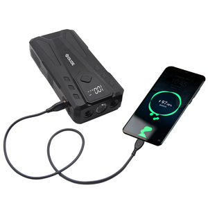 Démarreur d'urgence 1000A, chargeur portable et câbles <span class=keywords><strong>de</strong></span> démarrage, boîte <span class=keywords><strong>de</strong></span> démarrage et bloc d'alimentation <span class=keywords><strong>pour</strong></span> moteurs <span class=keywords><strong>essence</strong></span> 6.5L et <span class=keywords><strong>diesel</strong></span> 5.5L - Product Image 2
