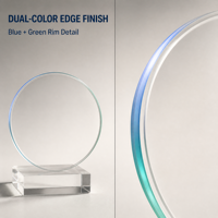 Lentilles optiques anti-lumière bleue 1.59 PC avec double revêtement SHMC bleu-vert pour les marchés d'Asie du Sud-Est et du Moyen-Orient – Vente en gros, directement de l'usine, OEM
