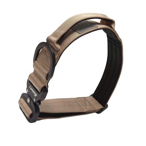 Collier pour chien professionnel réglable et rembourré avec rubans – Boucle à dégagement rapide en nylon robuste, design moderne – Équipement d'entraînement pour animaux de compagnie LUNONG - Product Image 3