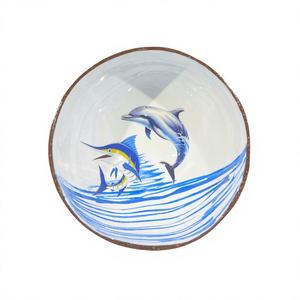 Bols en coquille de noix de coco 100% naturels, polis, de haute qualité, réutilisables, écologiques, non toxiques, faits à la main, revêtement alimentaire sûr - Product Image 1