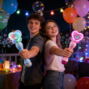 Luce al Neon a Forma di Cuore con 10 Fori, 13 Pollici, Automatica e Portatile, per Feste Romantiche, Familiari, Religiose e Matrimoni - Product Image 3