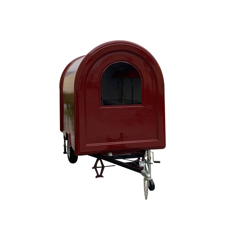Multifonction électrique adapté aux besoins du client de nourriture de rue mobile de nourriture de chien chaud chariots