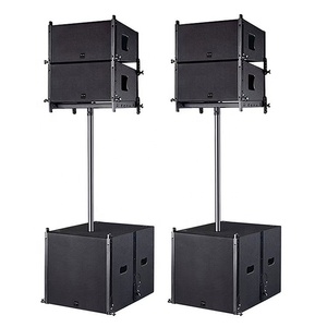Thinuna Altavoz de matriz de línea resistente al agua de 10 "único pasivo de 2 vías altavoz de rango completo para uso en interiores y exteriores - Product Image 4