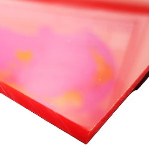 Feuille de Polycarbon allemagne solide Bayer pare-balles/ignifuge feuille de décoration en Polycarbonate blanc bleu - Product Image 4