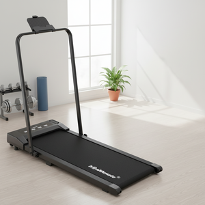 <span class=keywords><strong>Tapis</strong></span> roulant pliable HSM 1.0 Motor Power ABS, vitesse <span class=keywords><strong>de</strong></span> 1 à 12 km/h, écran LCD sans fil, salle <span class=keywords><strong>de</strong></span> sport électrique à domicile, poids maximal <span class=keywords><strong>de</strong></span> l'utilisateur 110 kg - Product Image 1