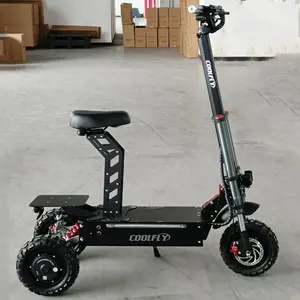 Hot-selling good quality 60V 3600w 4000w 5000w 5400w 3 wheels three wheel electric scooter for adult high power scooter