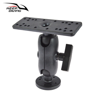 Keep Diving Fish Finder Mount 360 Degree Rotation <b>Plastic</b> GPS <b>Bracket</b> for Kayak Boat - Product Image 2