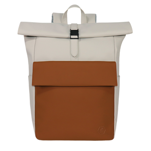 Mochila de viaje personalizada, impermeable, de tela PET reciclada, mochila de día ecológica, mochila para portátil de RPET para hombres - Product Image 1