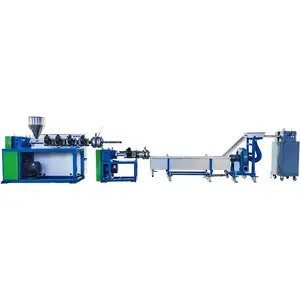 Newest Technology 500Kg/H Waste Plastic Recycling Granulating Pellet Making Extruder Machine Factory