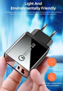 อะแดปเตอร์ชาร์จเร็วแบบ Dual PD + USB พร้อมหน้าจอดิจิตอล รองรับ PD QC3.0 สำหรับชาร์จโทรศัพท์มือถือ iPhone Samsung - Product Image 4