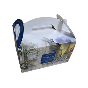 Boîtes biodégradables imprimées personnalisées à emporter Boîte d'emballage en carton ondulé Boîte de papier à sandwich kraft réutilisable avec logo - Product Image 5