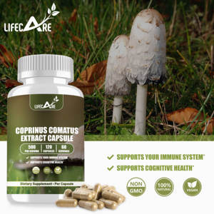 Lifecare Leveren Hoogwaardige Oem Private Label Kruidensupplement Vitamine <span class=keywords><strong>Coprinus</strong></span> <span class=keywords><strong>Comatus</strong></span> Extract <span class=keywords><strong>Capsules</strong></span> - Product Image 5
