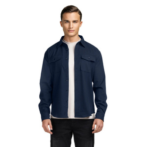 Gingtto ICO the <span class=keywords><strong>Dante</strong></span> Overshirt Logotipo personalizado Camisas al por mayor Costo Camisas de manga larga Hombres - Product Image 5