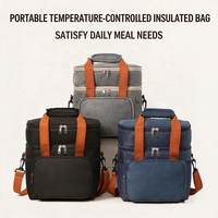 QET1167 Sac Isotherme Personnalisé 4L 10L pour Hommes et Femmes, Sac Repas Portable, Sac à Bandoulière, Sac de Pique-nique Personnalisé
