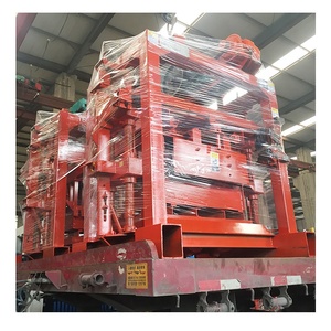 Máy làm khối rỗng 6 inch mô hình máy gạch bùn lồng vào nhau vận hành bằng tay qt4 cho nguyên liệu bê tông - Product Image 6