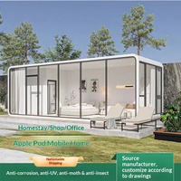 Maisons préfabriquées 20/40 pieds, Cabines de jardin, Maisons conteneurs, Cabines Apple, Cabines portables, Bungalows à prix avantageux