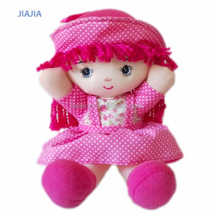 ตุ๊กตาผ้าคอตตอนสำหรับเด็กผู้หญิงทำด้วยมือแบบทันสมัยผ้ากำมะหยี่นุ่มพองได้ของเล่นสไตล์การ์ตูน - Product Image 3
